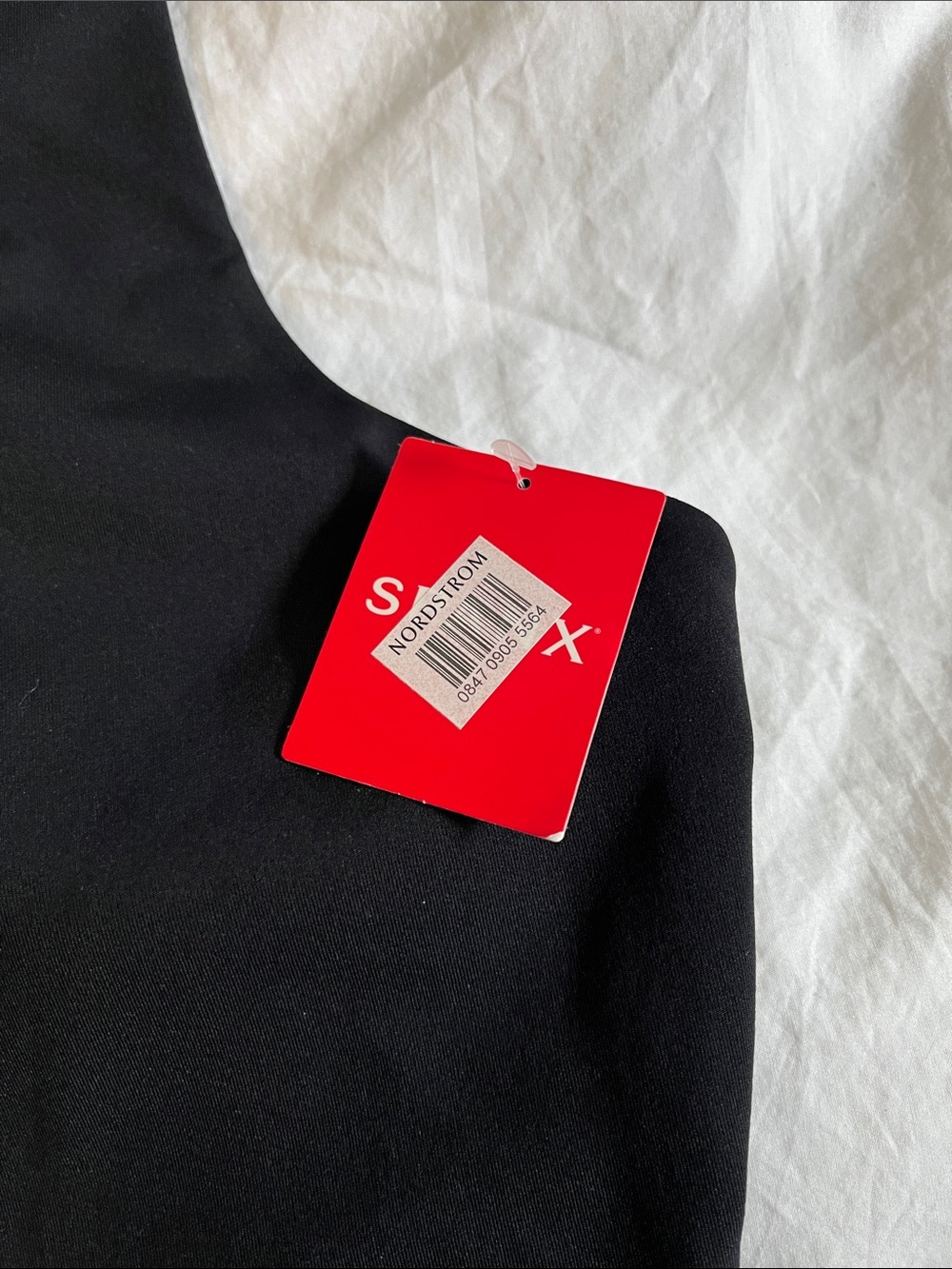 Spanx retired NWT longline medium impact sports bra very black XL racer back - Picture 2 of 5